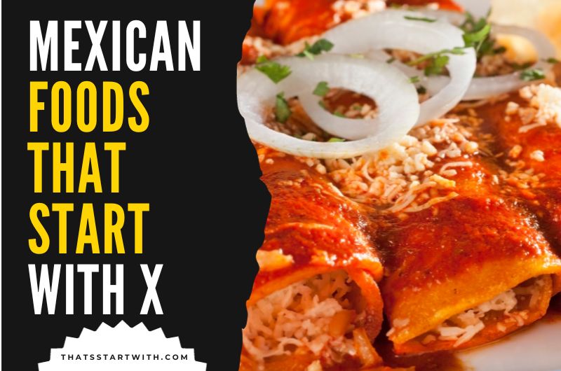 Mexican Foods That Start With X