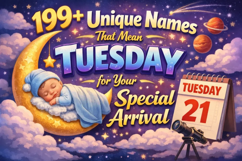 Names That Mean Tuesday