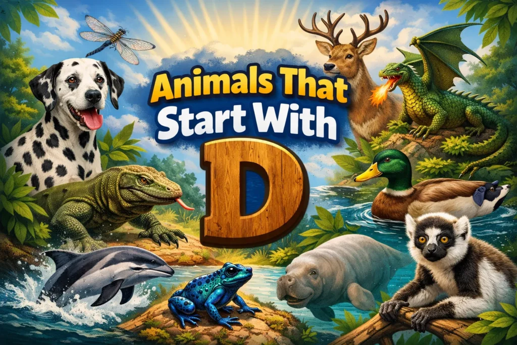 Animals That Start With D