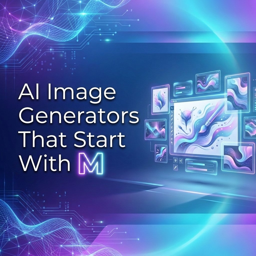 AI Image Generators That Start With M (2026 Complete Guide)