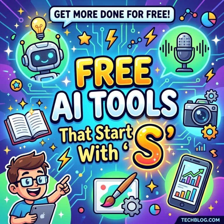 Free AI Tools That Start With ''S''
