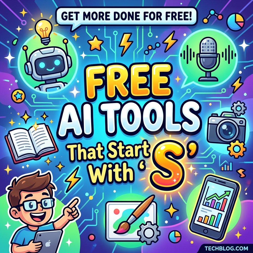 Free AI Tools That Start With ''S''