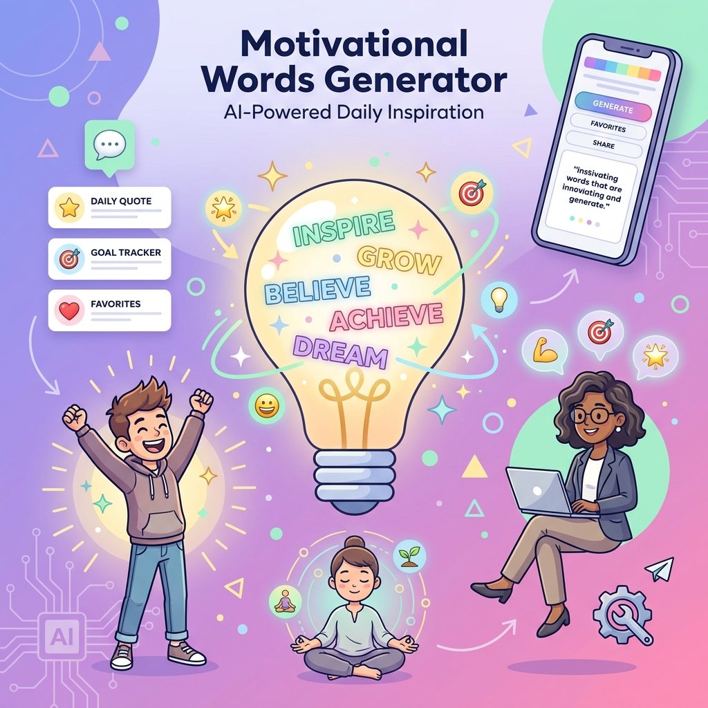 Free Motivational Words Generator
