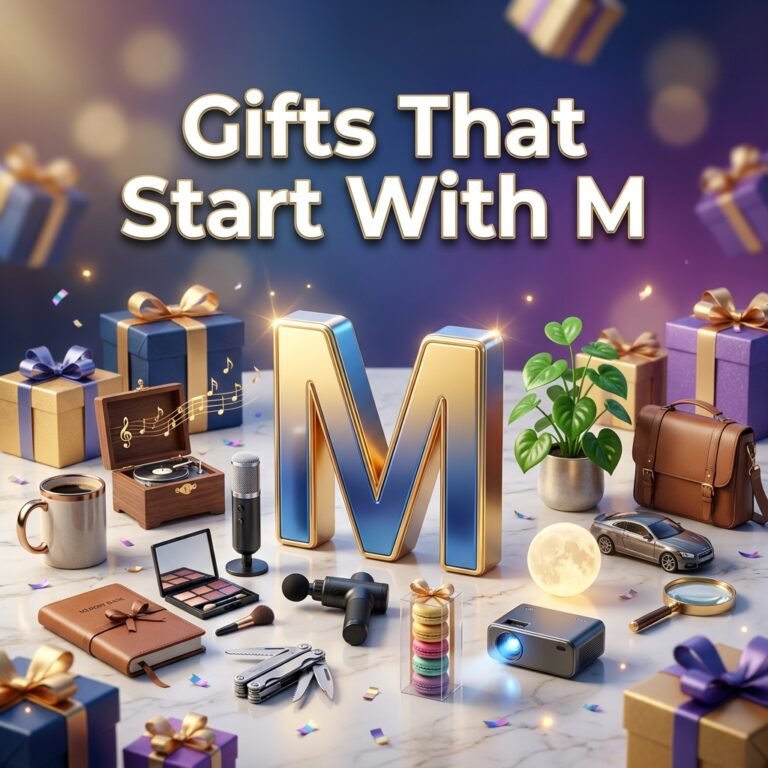 Gifts That Start With M: 60+ Fun Ideas for 2026