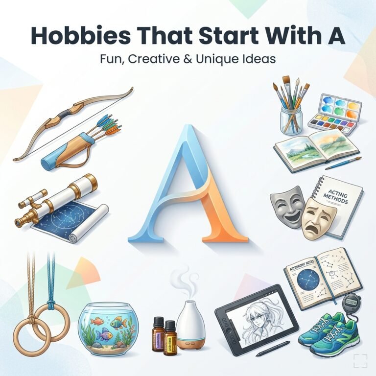 50+ Hobbies That Start With A (For Every Interest)