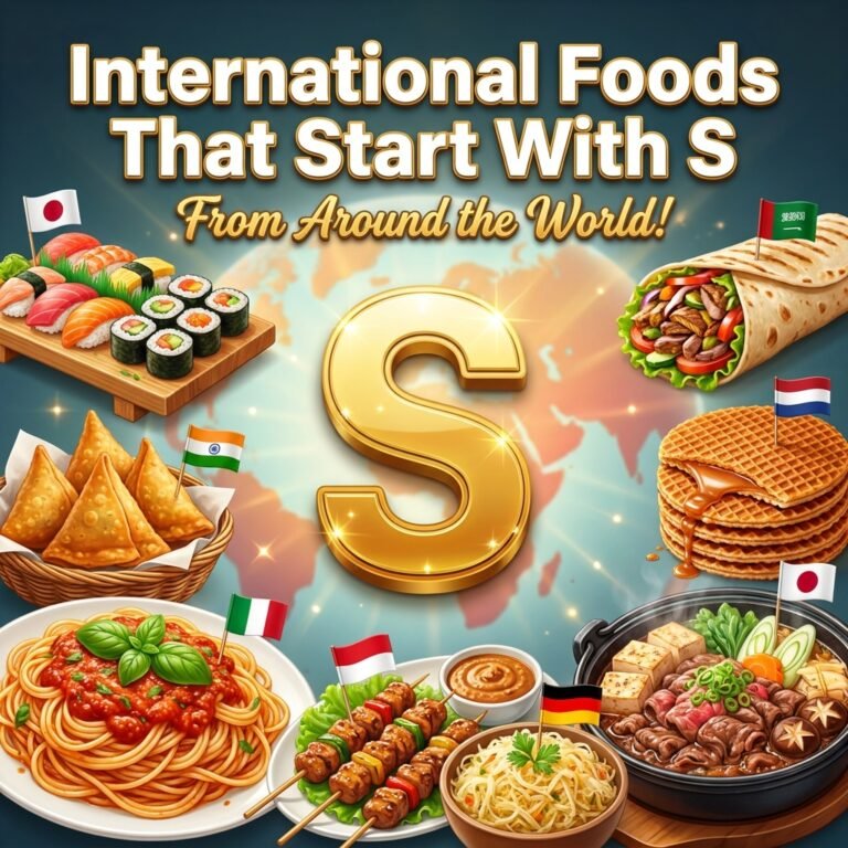 International Foods That Start With S