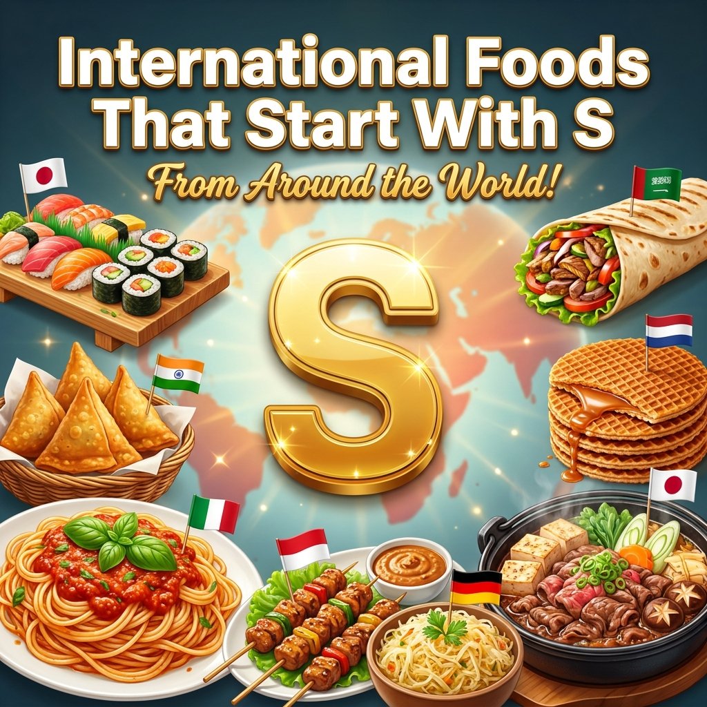 International Foods That Start With S