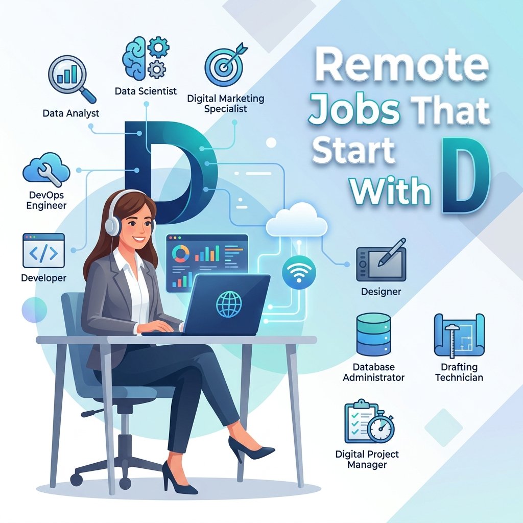 Remote Jobs That Start With D