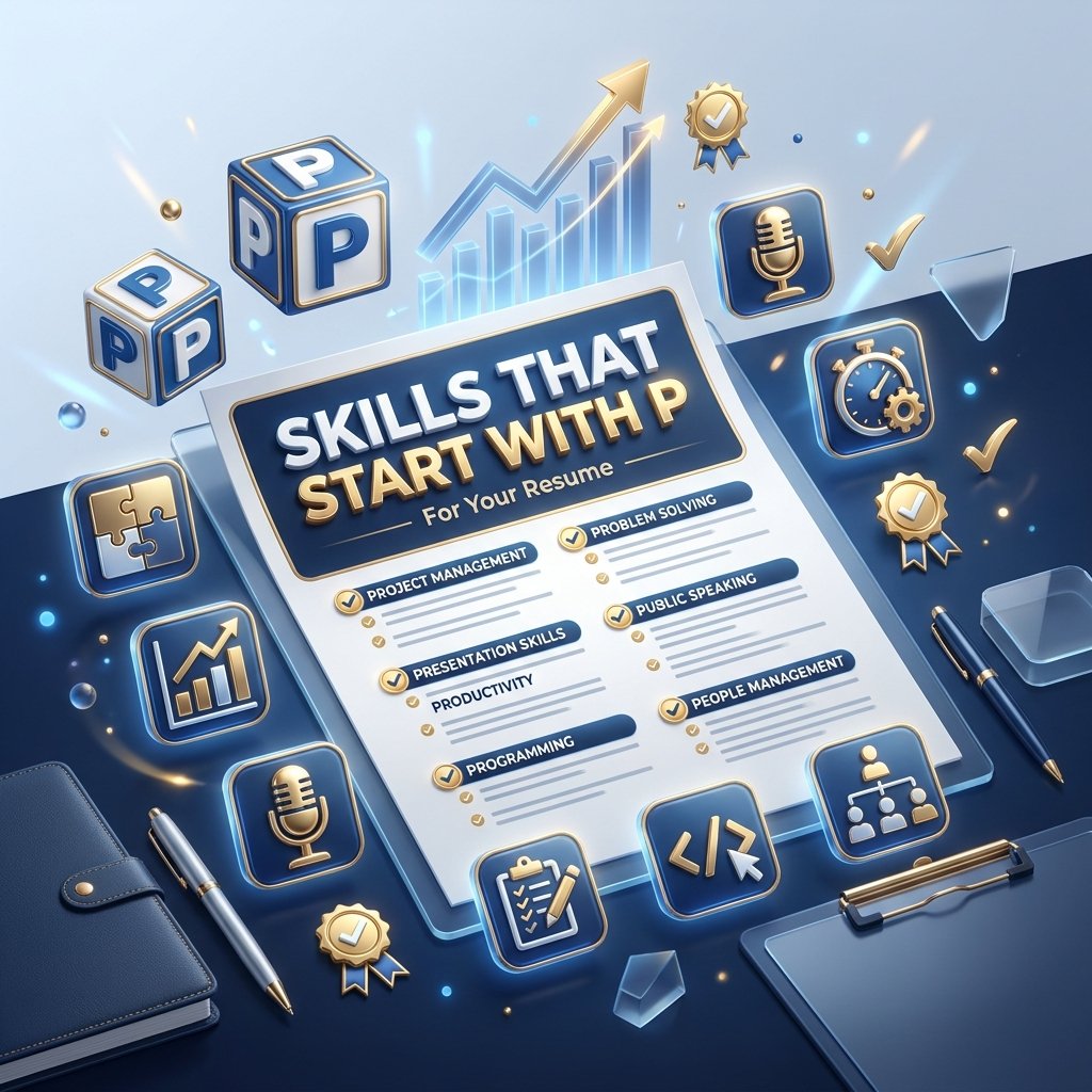 Easy Skills That Start With P for Your Resume (+ Examples)