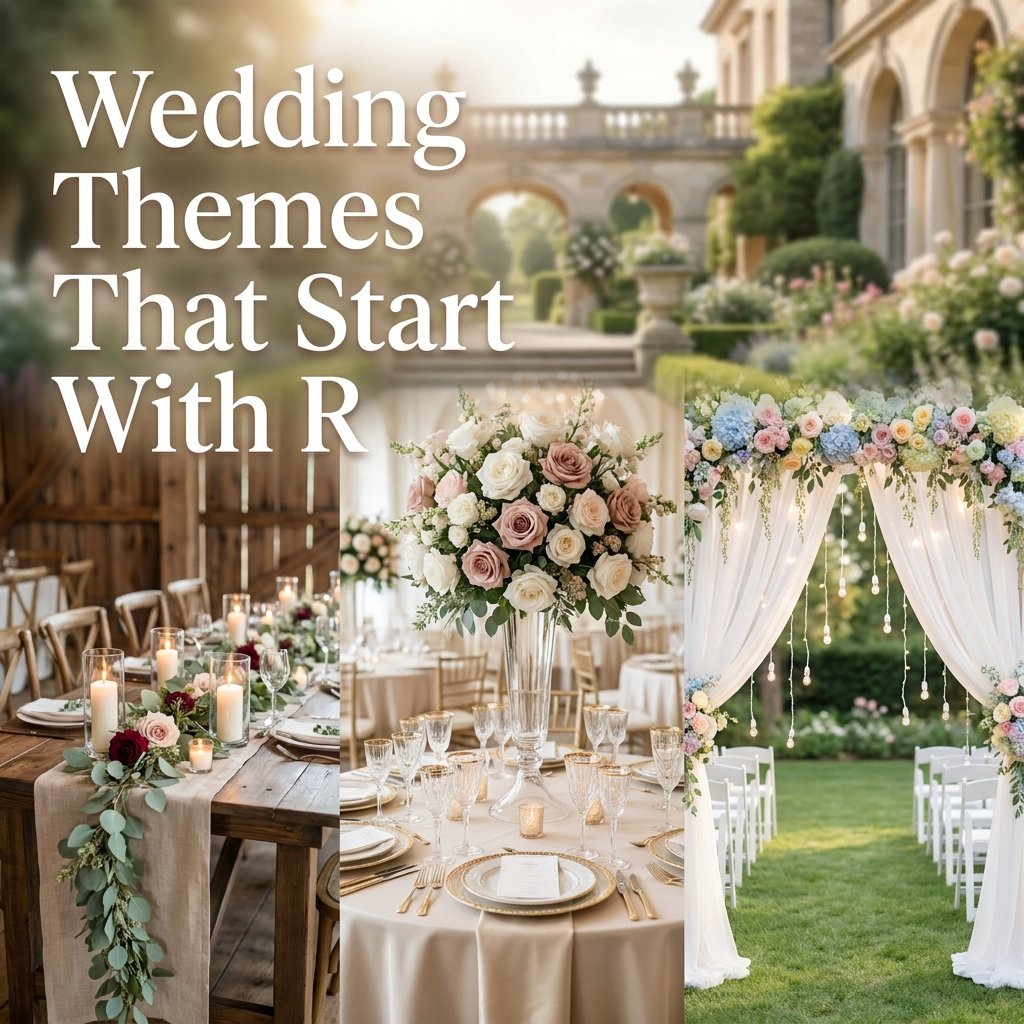 Wedding Themes That Start With R